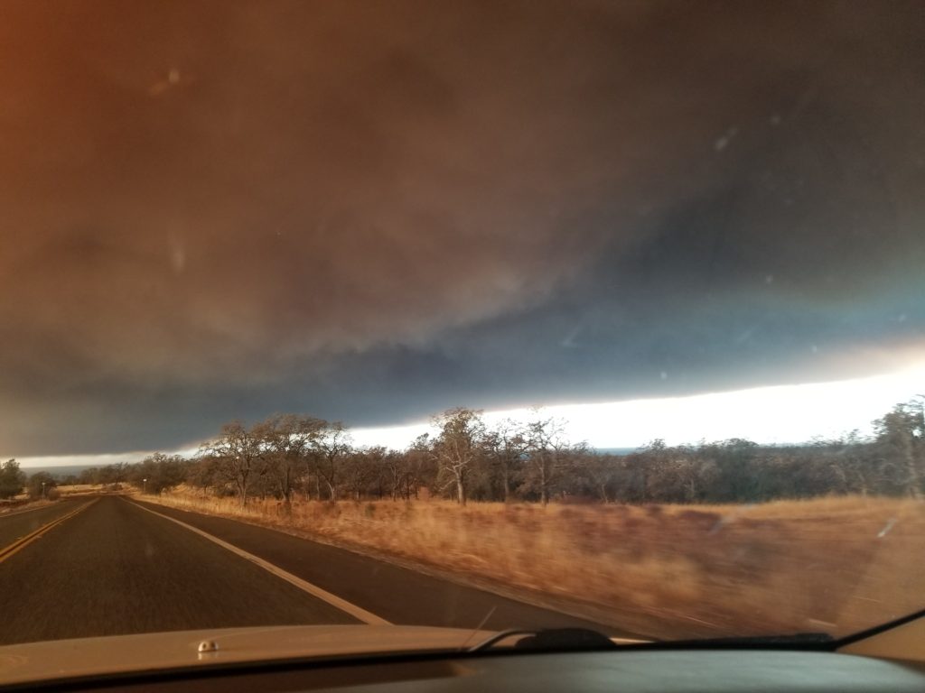 Fleeing Paradise, Calif. fire