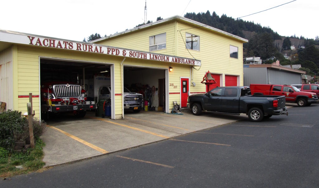 Yachats Fire Department headquarters and main station