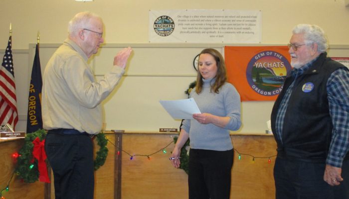 John Moore, Yachats mayor