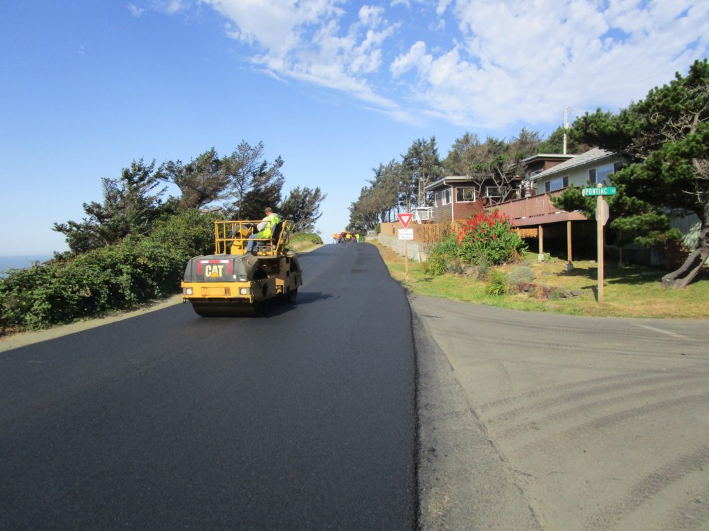 Ocean View Drive paving