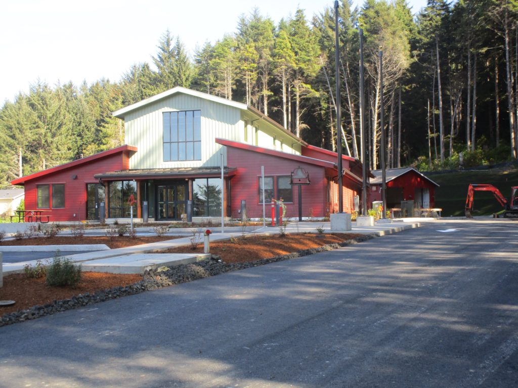 Yachats fire station