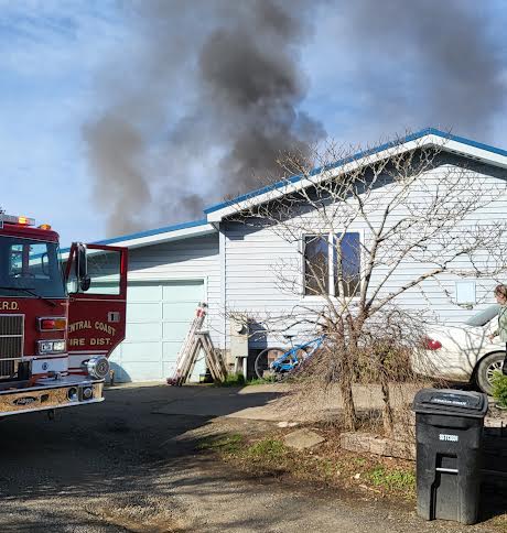 Friday fire heavily damages home on Pacific View in Waldport ...