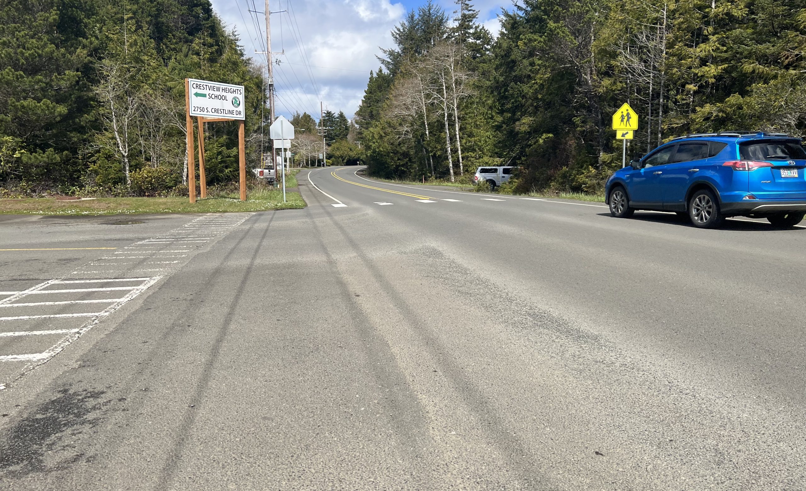 Waldport will likely rethink Crestline Drive sidewalk project after