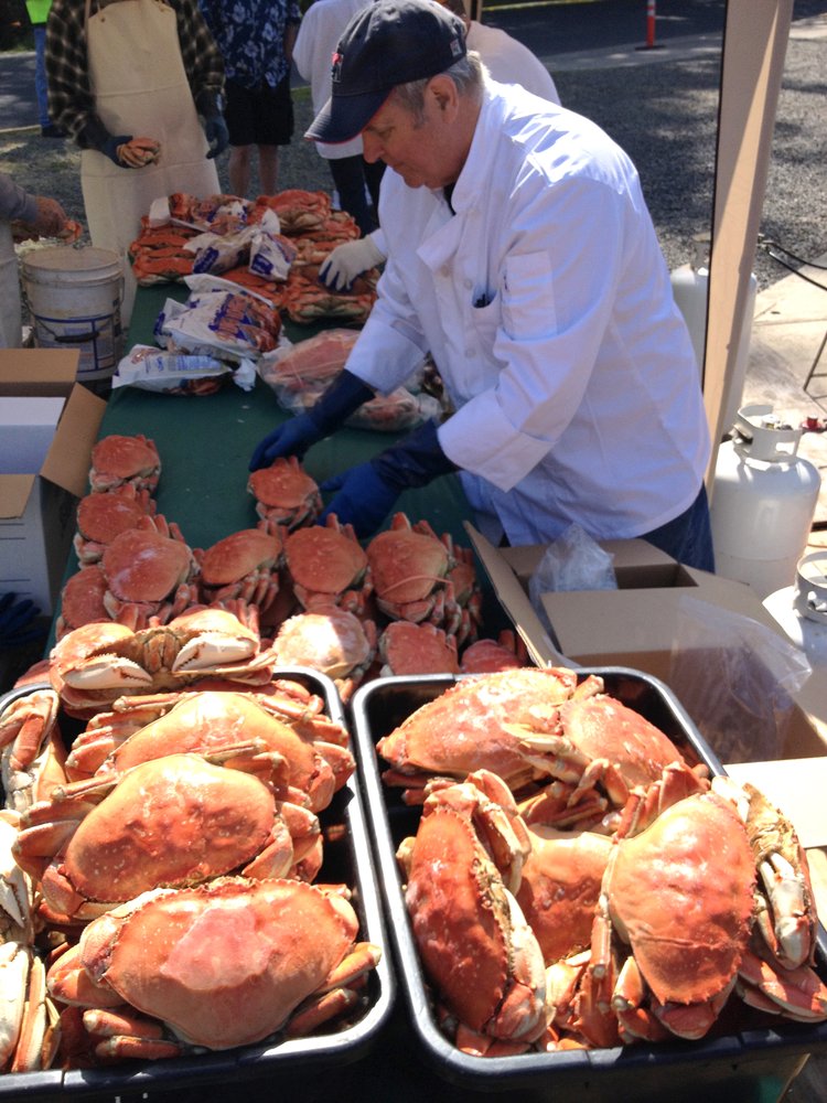 Guess what's on the menu as Depoe Bay Crab Feed and chowder contest