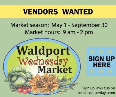 Waldport Wednesday Market Vendors Wanted Waldport Oregon Coast