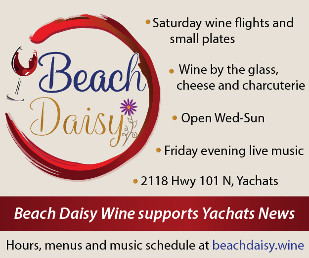 Beach Daisy Wine Friday Evening Live Music Saturday Wine Flights and Small Plates Yachats Oregon Coast