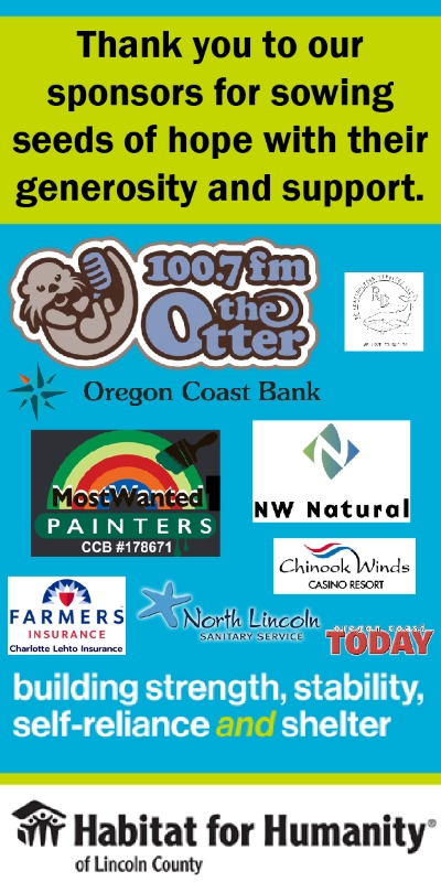 Habitat for Humanity Lincoln County Thank You Sponsors Oregon Coast
