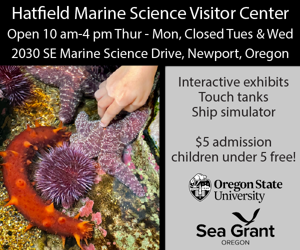 Oregon State University Hatfield Marine Science Visitor Center Newport Oregon